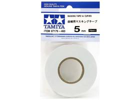 Fita adesiva para máscara de pintura (Masking Tape) - Delineamento de curvas - 5 mm - Tamiya 87179 Fita adesiva para máscara de pintura (Masking Tape) - Delineamento de curvas - 5 mm - Tamiya 87179