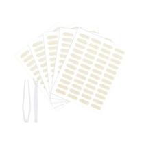 Fita Adesiva Para Pálpebras Stealth Double Fold 480 Peças Transparente Bege Adesiva De Fibra Natural