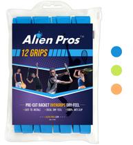 Fita adesiva para raquete de tênis ALIEN PROS Precut Dry Feel 12 grips