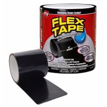 Fita Adesiva Para Reparos Flex Tape Black Fita Adesiva Para Reparos Flex Tape Black