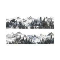 Fita Adesiva PET Impermeável Natural Healing 1Rolo/pacote Para Decoração De Cadernos, Copos,