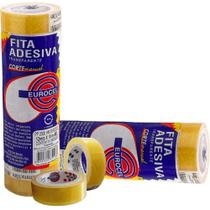 Fita Adesiva PP 2000 12MM X 10M Transparente PCT com 10