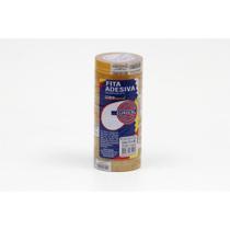 Fita Adesiva PP 2000 12MM X 30M Transparente - Pacote com 10