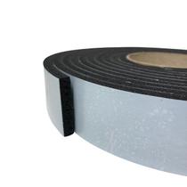 Fita Adesiva Preta Espuma de Vedação Fresta 08x40mm 10mt