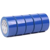 Fita adesiva QILIMA Professional Grade, pacote com 5, azul, 2 cm x 27 m