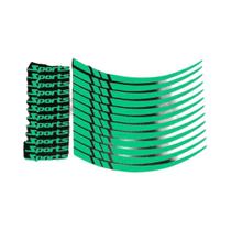 Fita Adesiva Refletiva Amarela Para Roda De Motocicleta 12PCS/conjunto Para Rodas De Bicicleta De Fita Adesiva Refletiva Amarela Para Roda De Motocicleta 12PCS/conjunto Para Rodas De Bicicleta De