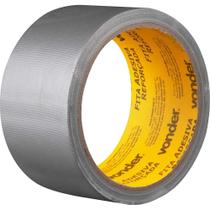Fita adesiva reforçada 50 mm x 10 m prata