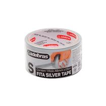 Fita Adesiva Reforcada Silver Tape 48mm x 5m