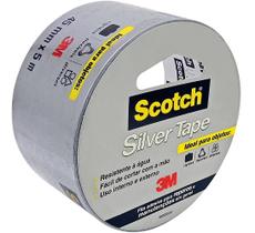 Fita Adesiva Silver Tape 45mm X 5m Prata 3m Scotch Original