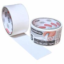 Fita Adesiva Silver Tape Alta Fixação 48MmX5M Branco