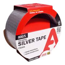 Fita Adesiva Silver Tape Prata 25mmx0,5m
