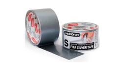 Fita Adesiva Silver Tape Reforçada 48mm X 5m Cor Prata