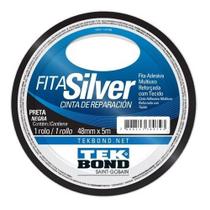 Fita Adesiva Silver Tape Rolo 48 X 5mts - Tek Bond