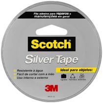 Fita Adesiva Silvertape 45mm X 25m Cinza - 3M