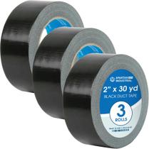 Fita adesiva Spartan Industrial Black 2x30yd à prova d'água 9 mil