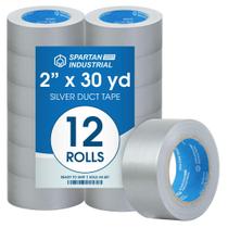 Fita adesiva Spartan Industrial Waterproof 9 Mil Silver 30m x 2cm
