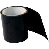 Fita Adesiva Super Cola Impermeavel Forte Vazamentos Reparo Fita Preta Flex Tape Adesiva Reparo Furo Canos Caixa Dágua 10x150 cm Tampa Buraco