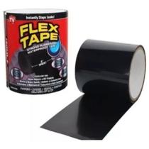 Fita Adesiva Super Resistente Para Reparos Flex Tape Preto