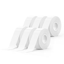 Fita adesiva SUPVAN E10 e E11 15 mm x 6 m 6 rolos preto/branco