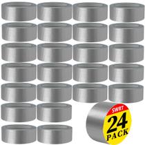 Fita adesiva SWRT Silver Heavy Duty de 2 polegadas x 720 jardas, pacote com 24