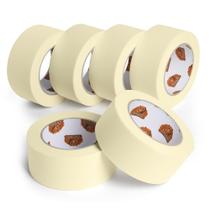 Fita adesiva TAPEBEAR de uso geral 48 mm x 55 m 6 rolos Fita adesiva TAPEBEAR de uso geral 48 mm x 55 m 6 rolos