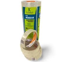 Fita Adesiva Transparente 12mm x 40m - Brilhante 20 rols Fita Adesiva Transparente 12mm x 40m - Brilhante 20 rols
