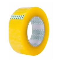 Fita Adesiva Transparente 200 mts Embalagem Durex Yesnio Amarela