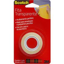 Fita Adesiva Transparente 3M SCOTCH 19MM X 20M