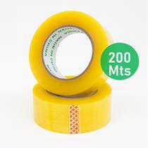 Fita Adesiva Transparente 48mm x 200m, Alta Resistência e Aderência JD34 Fita Adesiva Transparente 48mm x 200m, Alta Resistência e Aderência JD34