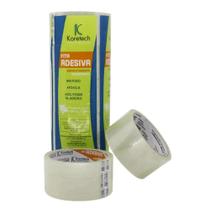Fita Adesiva Transparente 48mmx45m Koretech com 5 unidades Fita Adesiva Transparente 48mmx45m Koretech com 5 unidades