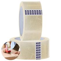 Fita Adesiva Transparente Larga 45Mmx100M 02 Rolos Embalagem Fita Adesiva Transparente Larga 45Mmx100M 02 Rolos Embalagem