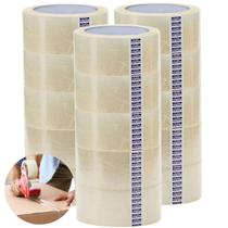 Fita Adesiva Transparente Larga 45mmx100m Kaztec Kit 15 Un