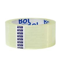 Fita Adesiva Transparente Para Empacotamento 45mm x 100m BOL Alta Resistência e Longa Duração