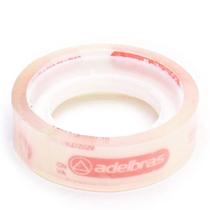 Fita Adesiva transparente Qualitape 12mm X 10m - Adelbras Fita Adesiva transparente Qualitape 12mm X 10m - Adelbras