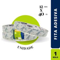 Fita Adesiva Transparente Tamanho:12X40M Unidade