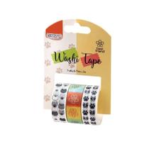 Fita Adesiva Washi Tape Best Frieds Pets Wt0111 BRW Fita Adesiva Washi Tape Best Frieds Pets Wt0111 BRW