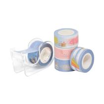 Fita Adesiva Washi Tape Com Mini Dispenser Azul - Brw