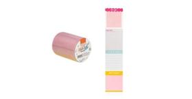 Fita Adesiva Washi Tape Remenber Dont Forget Rosa BRW Fita Adesiva Washi Tape Remenber Dont Forget Rosa BRW