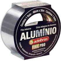 Fita Alumínio Tape 48mm X 30m Adelbras Alta Resistência