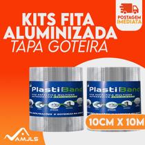 Fita Aluminizada Tapa Goteira Previne Infiltrações e Repele Calor