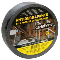 FITA ANTIDERRAPANTE 50MMx 20M PRETA ADELBRAS