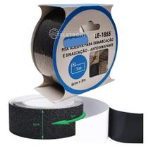 Fita Antiderrapante Adesiva 5 Metros Piso Escada Rampa Para Interno E Externo LE1855