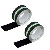 Fita Antiderrapante Adesiva Kit 2 Uni 5 Metros Fluorescente Neon Chao Piso Escada Degrau Meio Fio Anti Acidentes Queda Fita Antiderrapante Adesiva Kit 2 Uni 5 Metros Fluorescente Neon Chao Piso Escada Degrau Meio Fio Anti Acidentes Queda