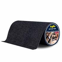 Fita antiderrapante Leyibo 30cm x 5m para escadas impermeáveis pretas