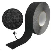 Fita Antiderrapante Lixa 50mm x 5m Prova Água Área Externa Preta