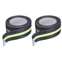 Fita Antiderrapante Neon Kit 2 Uni 5 Metros Refletiva Fluorescente Proteçao Adesiva Piso Escada Degrau Chao Segurança Fita Antiderrapante Neon Kit 2 Uni 5 Metros Refletiva Fluorescente Proteçao Adesiva Piso Escada Degrau Chao Segurança