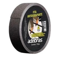 Fita antiderrapante preto 50mm x 05m adelbras