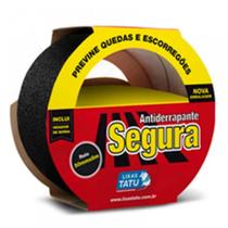 Fita antiderrapante preto 50mm x 05m tatu