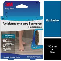 Fita Antiderrapante Transparente para Areas Umidas 50MMX5M Safety WALK 3M