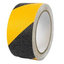 Fita antiderrapante zebrada amarela/preta 50 mm x 20 m